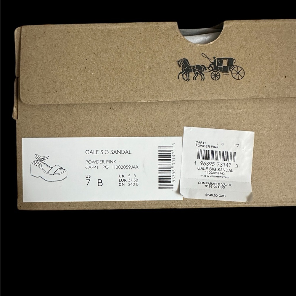 Coach Gale Sandals Powder Pink - Picture 11 of 11